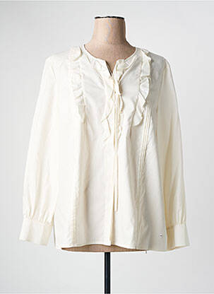 Cămașă croială dreaptă mâneci lungi bej OLSEN femme