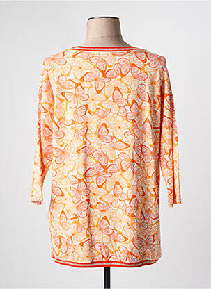 Tricou mâneci 3/4 mâneci 3/4 portocalie OLSEN femeie