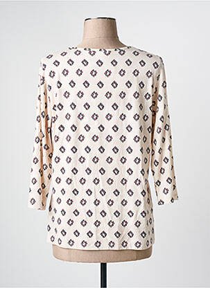 Tricou mâneci 3/4 mâneci 3/4 bej FRANK WALDER femeie