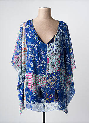 Tunică mâneci lungi albastru FRED SABATIER femeie