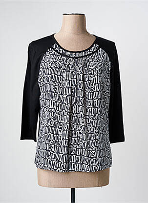 Tricou negru FRANK WALDER femeie