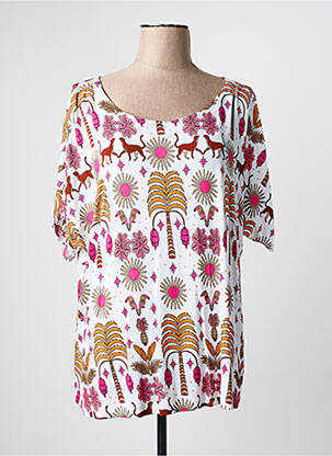 Tricou alb AGATHE & LOUISE femeie