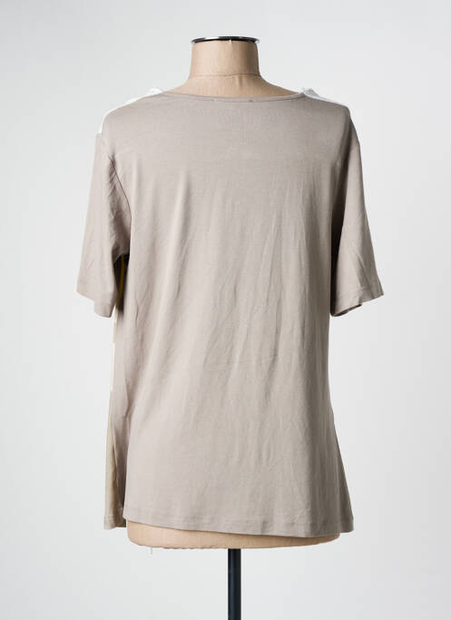 Tunică mâneci scurte maro FRANK WALDER femeie