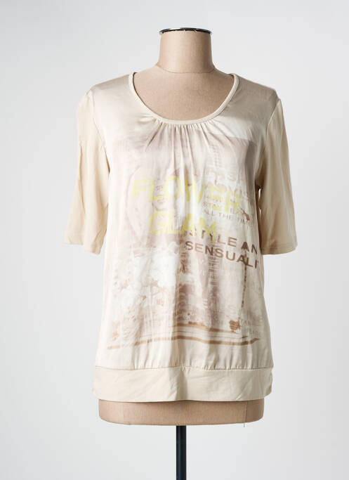 Tricou bej FRANK WALDER femeie