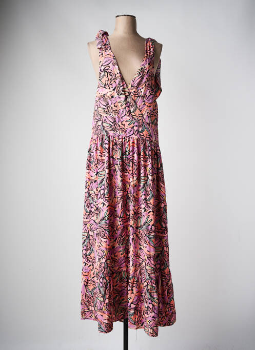 Rochie lungă roz MOLLY BRACKEN femeie