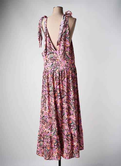 Rochie lungă roz MOLLY BRACKEN femeie