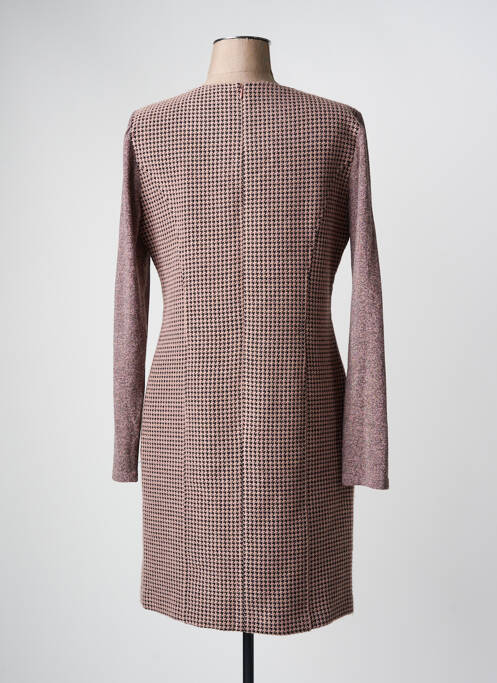 Rochie midi roz PAZ TORRAS femeie