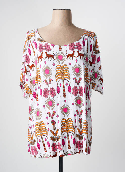 Tricou alb AGATHE & LOUISE femeie