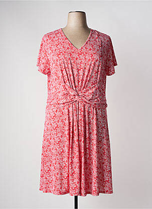 Rochie midi roșu MARBLE femeie