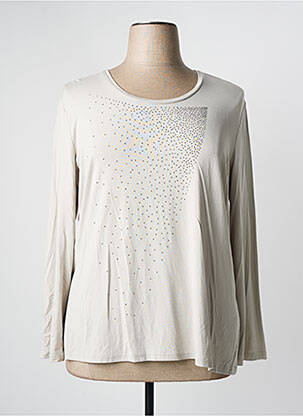 Top bej FRANK WALDER femeie