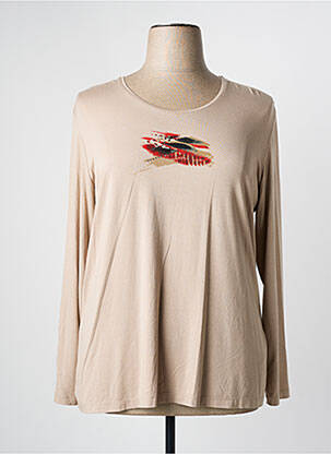 Top bej FRANK WALDER femeie