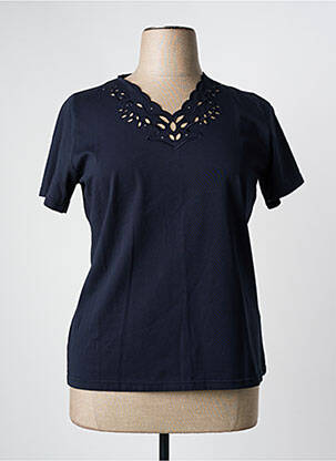 Top albastru FRANCE RIVOIRE femeie