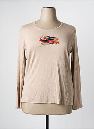 Top bej FRANK WALDER femeie