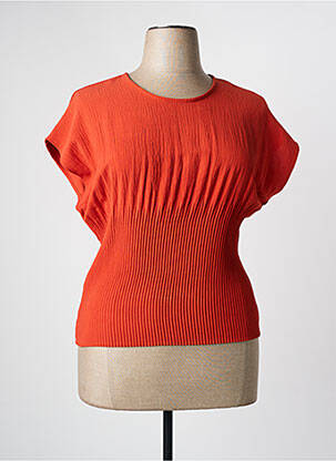 Top portocaliu PAZ TORRAS femeie