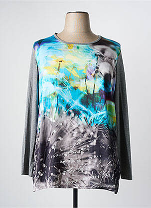 Top gri FRANK WALDER femeie