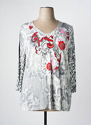 Top gri FRANK WALDER femeie