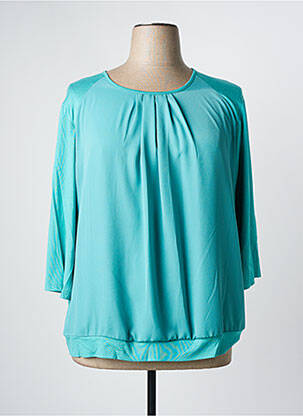 Top albastru FRANK WALDER femeie