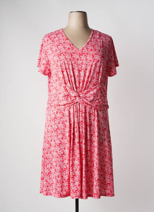 Rochie midi roșu MARBLE femeie