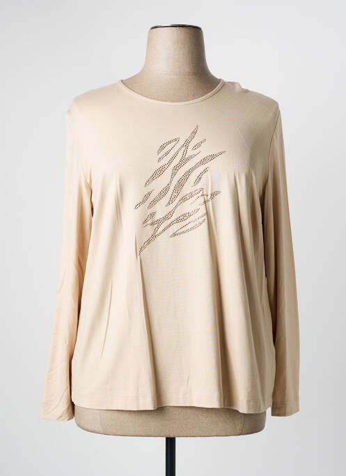 Top bej 5 HEARTS femeie