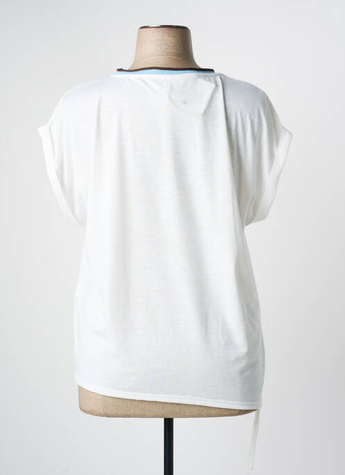 Top alb PAZ TORRAS femeie