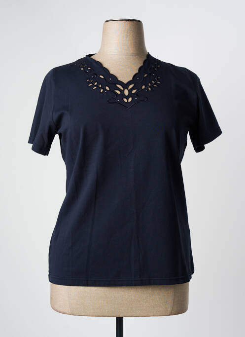 Top albastru FRANCE RIVOIRE femeie