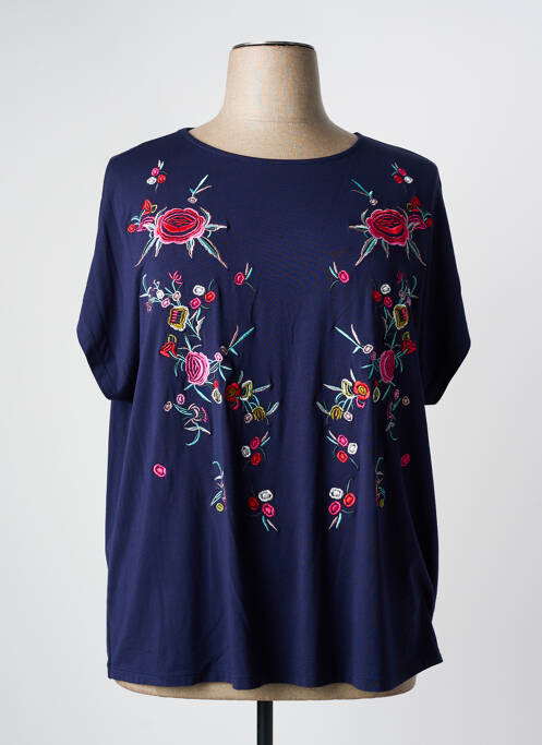 Top albastru GRIFFON femeie