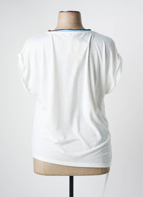 Top alb PAZ TORRAS femeie