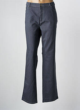 Blugi cu croială dreaptă gri BRUNO SAINT HILAIRE femeie