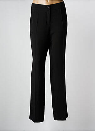 Pantalon drept țesătură crep mărime normală negru PAZ TORRAS femeie