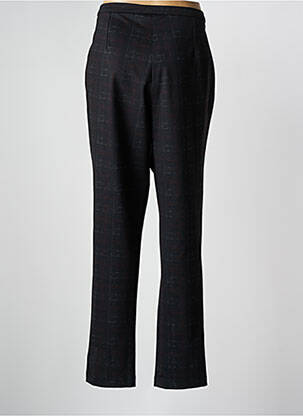 Pantalon slim talie elastică mărime normală negru MERI & ESCA femeie