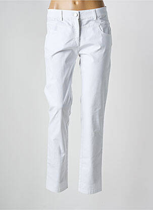 Pantalon slim bej PAZ TORRAS femeie