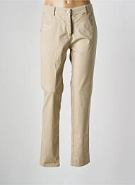 Pantalon slim talie joasă talie joasă maro PAZ TORRAS femme