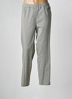 Jegging țesătură poplin mărime normală verde FRANK WALDER femme