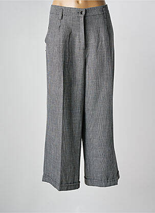 Pantalon 7/8 talie înaltă talie înaltă gri ANDAMIO femeie