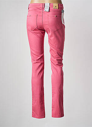 Pantalon slim talie joasă talie joasă roz BRUNO SAINT HILAIRE femeie