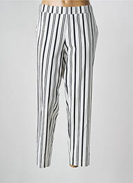 Pantalon 7/8 talie înaltă talie înaltă negru TUZZI femeie