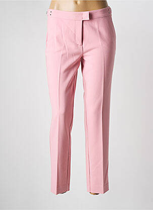 Pantalon 7/8 elasticitate talie joasă roz OLSEN femeie
