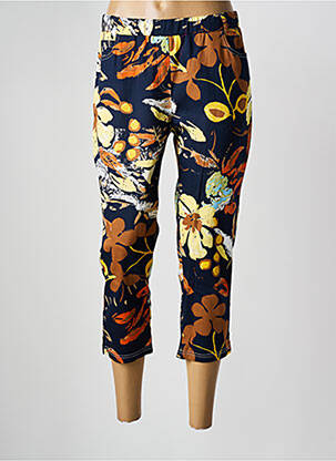 Pantalon trei sferturi albastru FRANCE RIVOIRE femeie