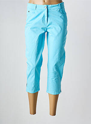 Pantalon trei sferturi albastru FRANCE RIVOIRE femeie