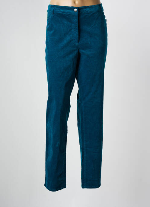 Pantalon slim verde OLSEN femeie