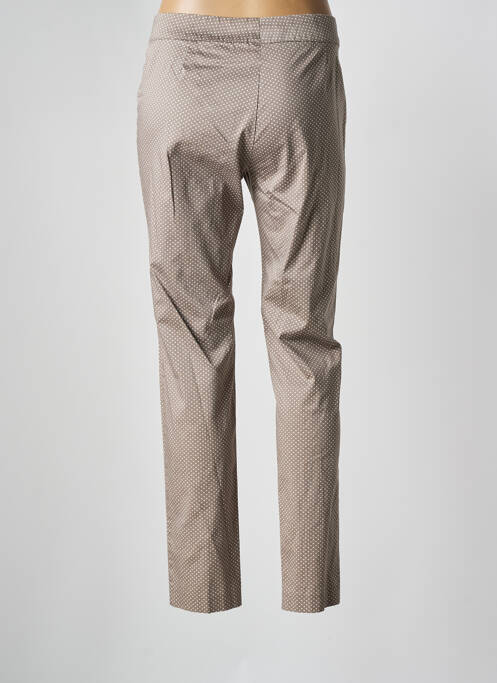 Pantalon slim maro PAZ TORRAS femeie