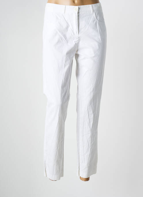 Pantalon 7/8 alb FRANK WALDER femeie