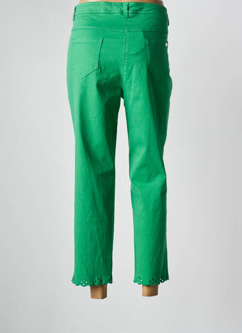 Pantalon 7/8 verde DIVAS femeie