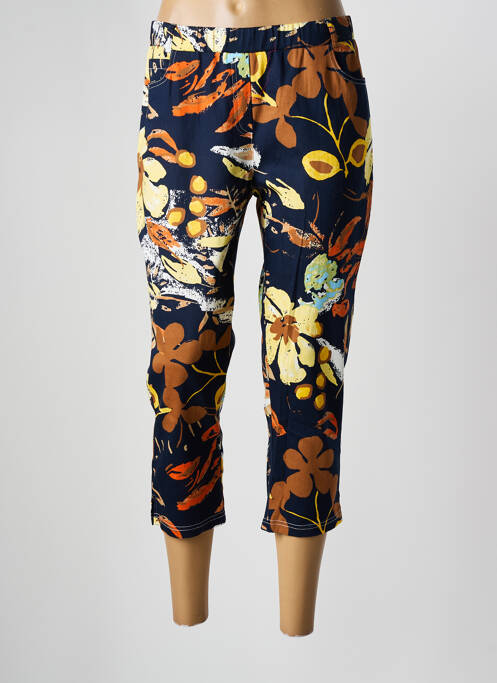 Pantalon trei sferturi albastru FRANCE RIVOIRE femeie