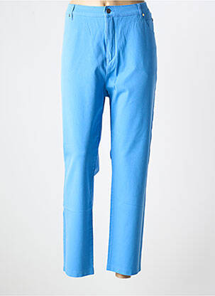 Blugi cu croială slim albastru MARBLE femeie