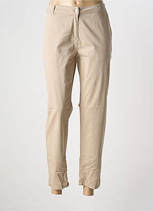 Pantalon 7/8 bej ANDAMIO femeie