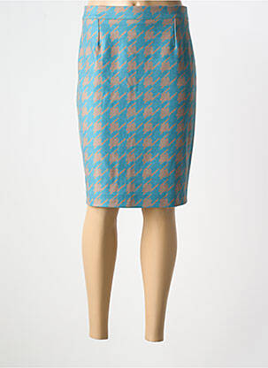 Fustă midi albastru ESTEL COLLECTION femeie