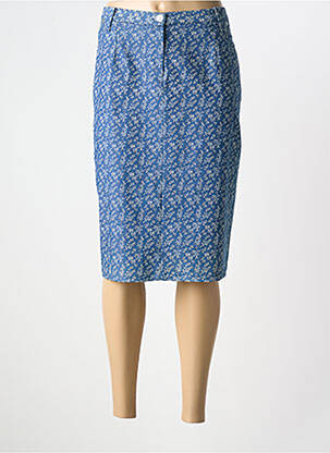 Fustă midi albastru FRANCE RIVOIRE femeie