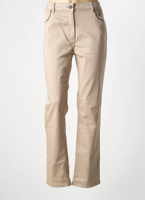 Pantalon slim maro DIANE LAURY femeie