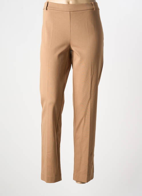 Pantalon chino maro ELEONORA AMADEI femeie